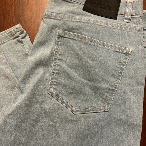 Slate & Stone Men’s Sloan‎ Standard Slim Light Blue Denim - Picture 3 of 10